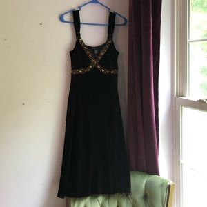 VINTAGE Spencer Jeremy Velvet Bodycon Dress NWT HOLIDAY DRESS